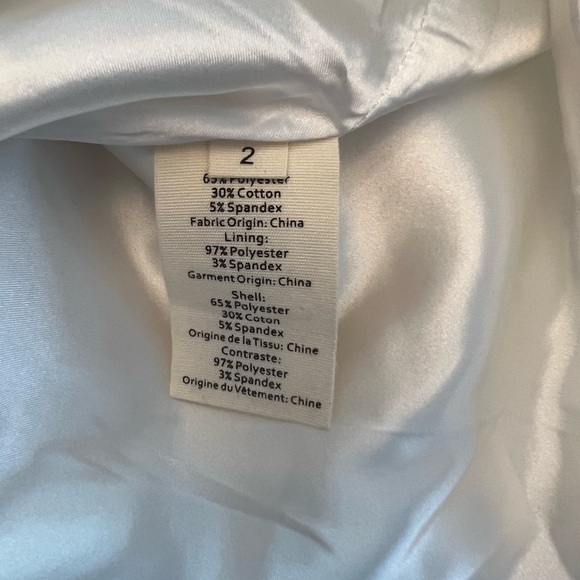 L’Agence Exclusively for Intermix - Ivory Sleeveless Sheath Dress Sz 2 - Picture 10 of 10